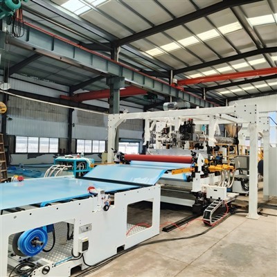 PP PE ABS sheet nga linya ti makina nga extrusion .